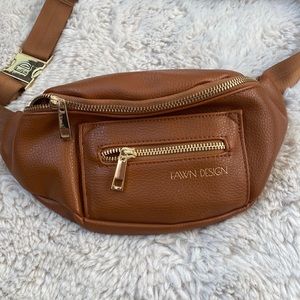 Fawn design fanny pack